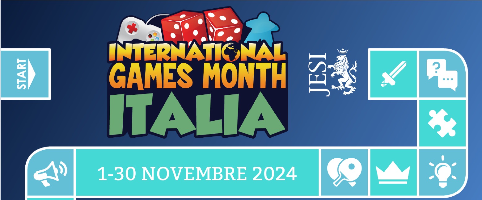 International games month jesi 1 - 30 novembre 2024